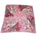 High Quality Beautiful Design 100% Silk Satian OEM And ODM Service Make Your Own Scarf